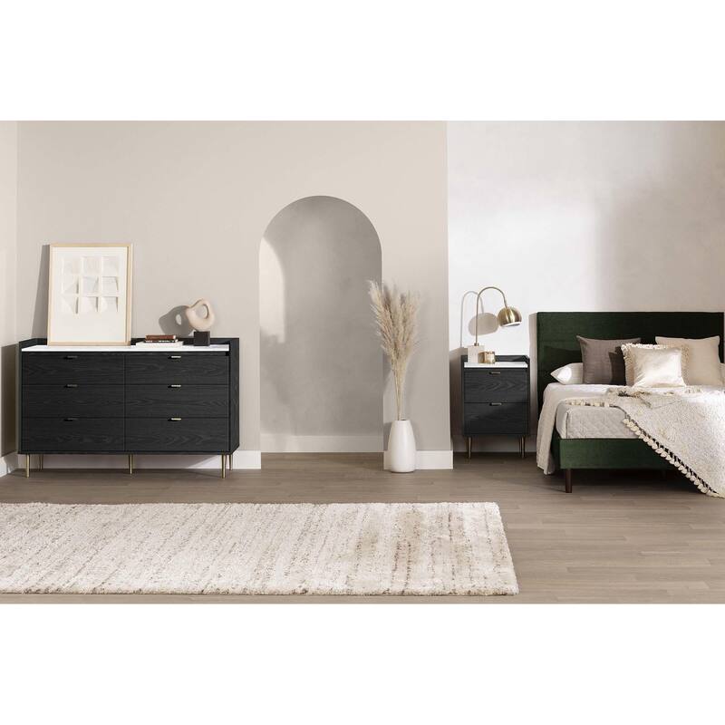 South Shore Hype 2-Drawer Nightstand
