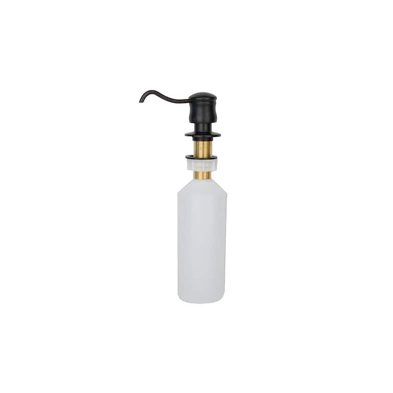 Solid Brass Soap & Lotion Dispenser in Oil Rubbed Bronze (PCP-701ORB) - N/A