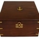 preview thumbnail 5 of 15, Gold Brass Nautical Heirloom Decor ( Set of 2)