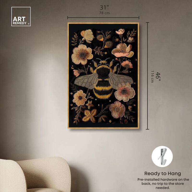 Honeyed Herald II Canvas by Art Remedy