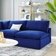 preview thumbnail 56 of 74, Commix Down Filled Overstuffed Velvet 5-Piece Sectional Sofa