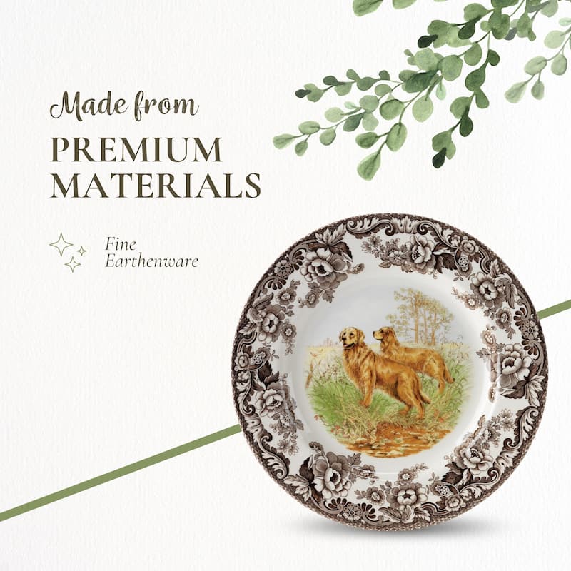 Spode Woodland Salad Plate - Assorted Animals