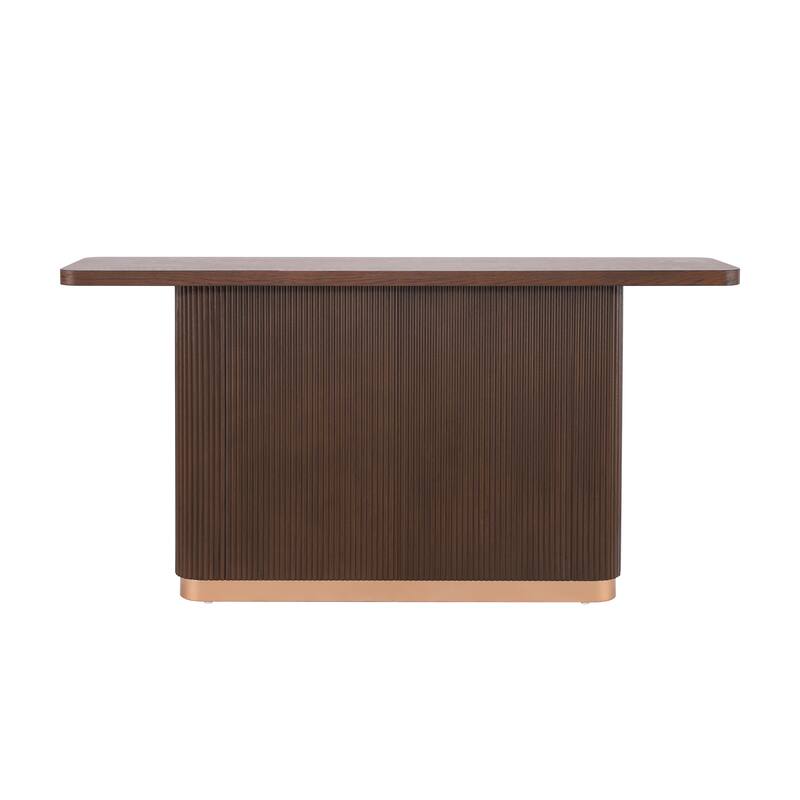 Console Table for Entryway, Ash Veneer Top