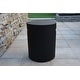 preview thumbnail 2 of 9, Modeno Black Propane Tank Cover Fire Pit Round 20" Outdoor
