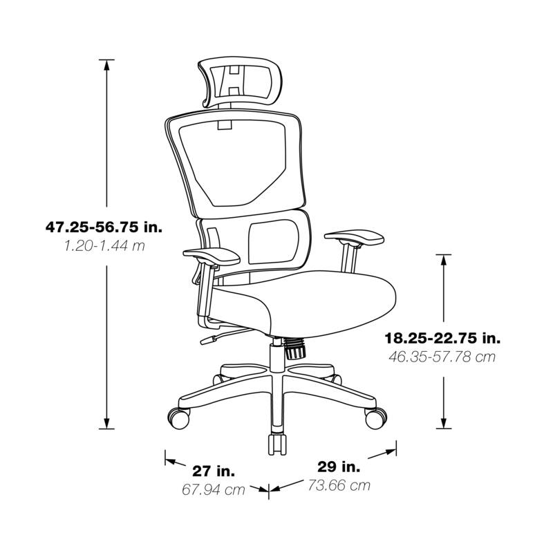 Big & Tall Vertical Managers Chair