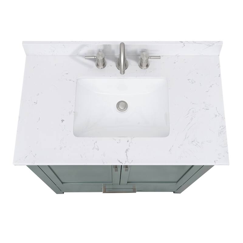 Avanity MODERO-VS37-E Modero 36" Free Standing Single Basin Vanity Set