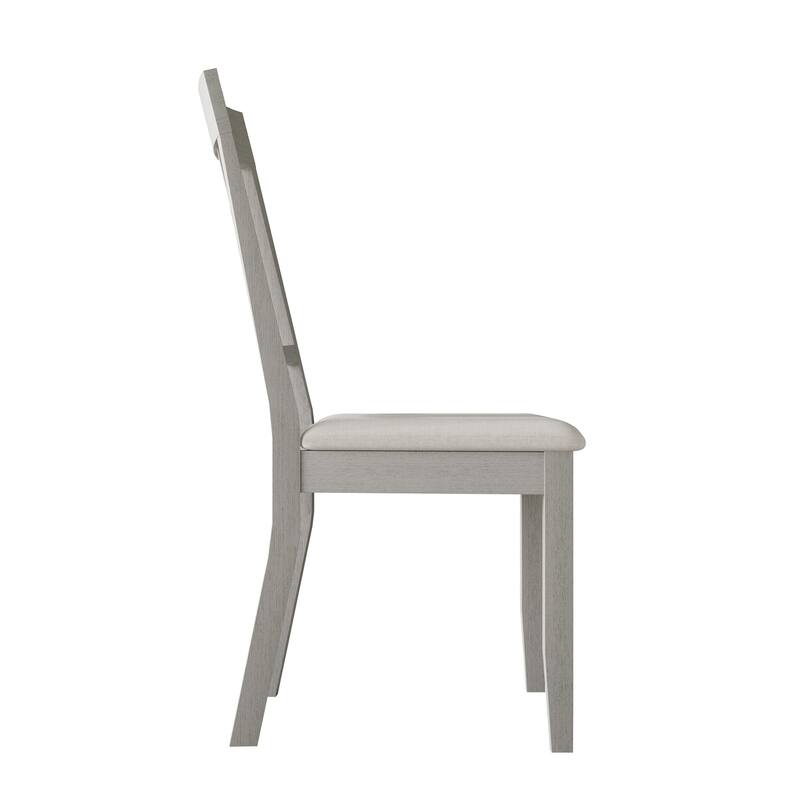 CraftPorch Classic Wooden Dining Chairs (Set of 2) - N/A