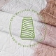 preview thumbnail 14 of 16, Crinkle Stripe Textured Shower Curtain