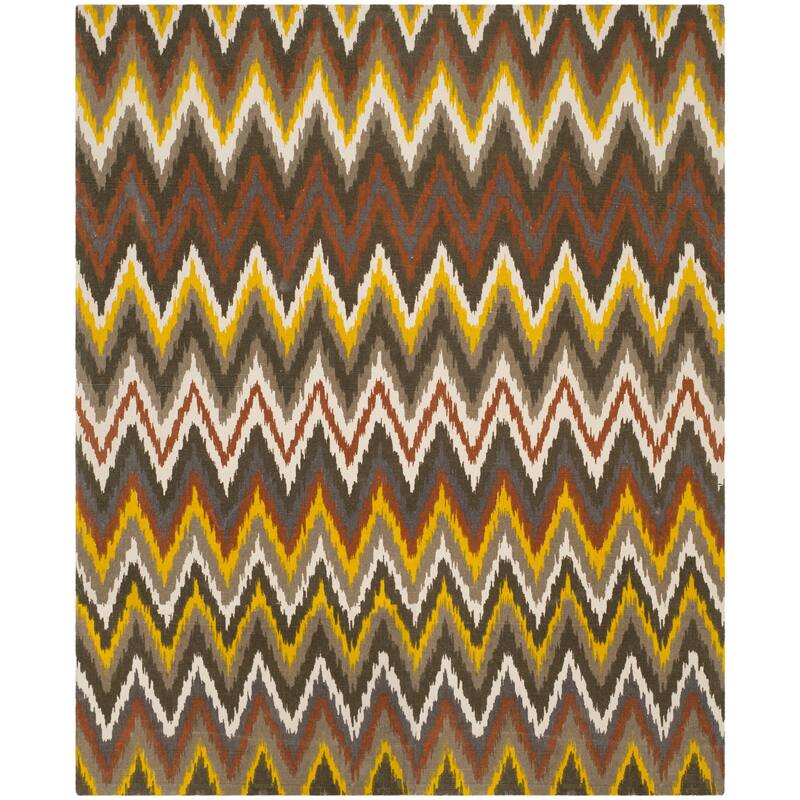SAFAVIEH Handmade Cedar Brook Sterina Modern Cotton Rug