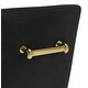 preview thumbnail 7 of 10, Dalton Farm Counter Chair Black & Gold - N/A