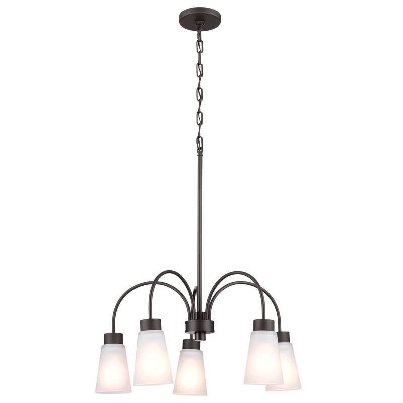Kichler Lighting Erma 24 in. 5-Light Traditional Dining Room Chandelier
