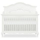preview thumbnail 3 of 7, Evolur Aurora 5 in 1 Convertible Crib - Frost