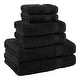 preview thumbnail 6 of 89, American Soft Linen Bekos 6 Piece Towel Set, 100% Cotton Bath Towel Set for Bathroom