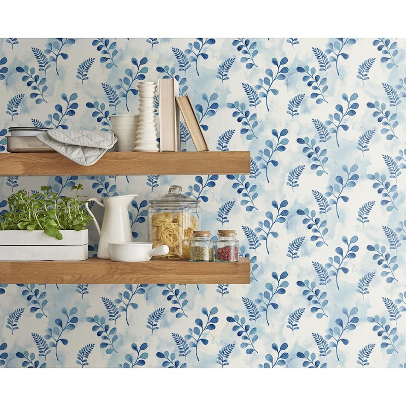 NextWall Woodland Walk Peel and Stick Wallpaper