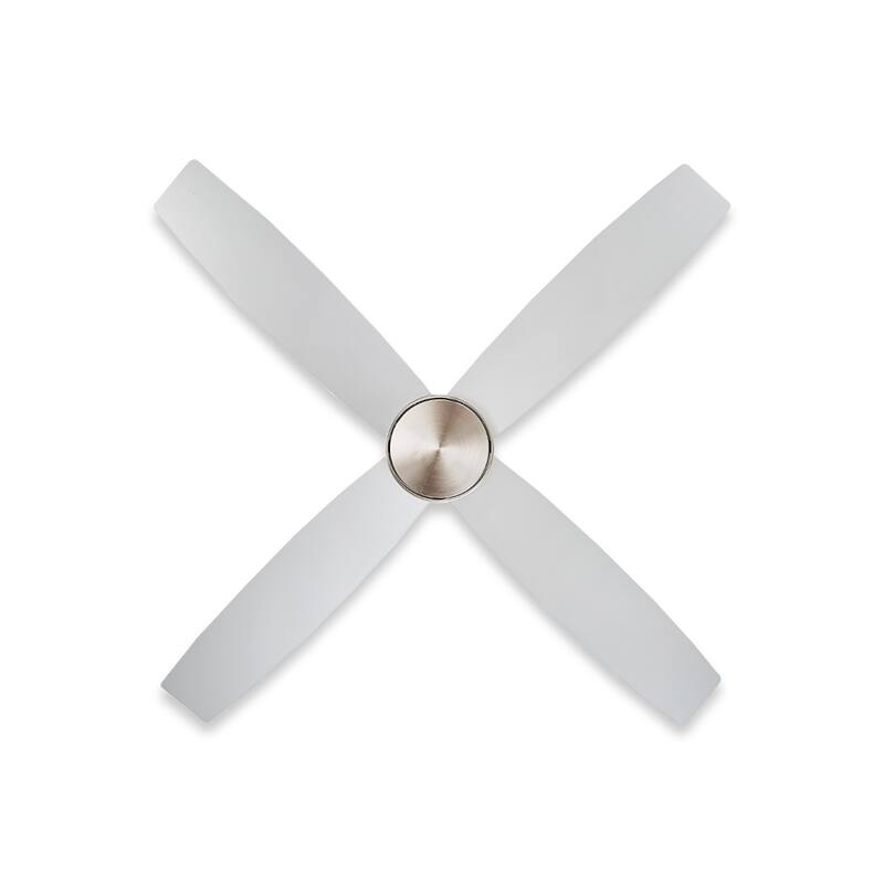 MLiAN 52" Plywood DC Motor Integrated LED Ceiling Fan with Remote Control - 52 inch