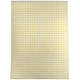 preview thumbnail 2 of 6, BUTTER GINGHAM DREAM Area Rug by Kavka Designs 2' x 3'
