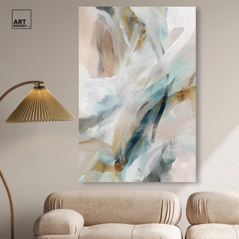 Whispering Colors I Canvas by Art Remedy, Gallery Wrapped