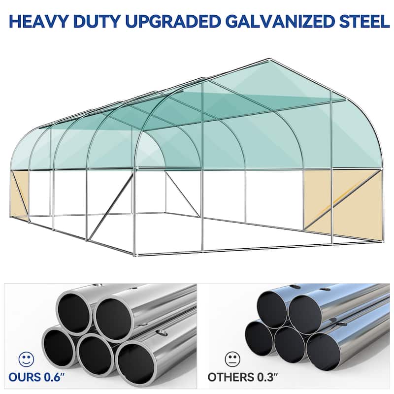Moasis Green Walk-in Hobby Greenhouse