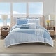 preview thumbnail 1 of 3, Southern Tide Westlake Blue Comforter Set Blue - Queen
