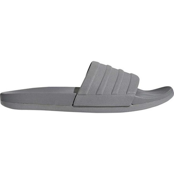 adidas men's adilette cloudfoam plus slides
