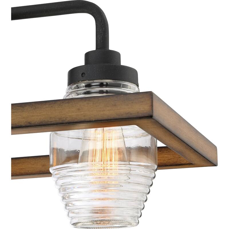 Guilford 5-Light Island Chandelier in Grey Ash