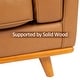 preview thumbnail 9 of 43, MCombo Napa Leather Couch, Leather Sofa