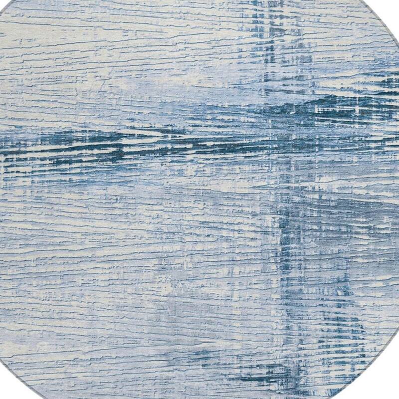 HomeRoots Striped Transitional Rectangle Outdoor Rug