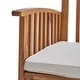 preview thumbnail 4 of 7, Casa Cushioned Acacia 5-piece Dining Set by Christopher Knight Home