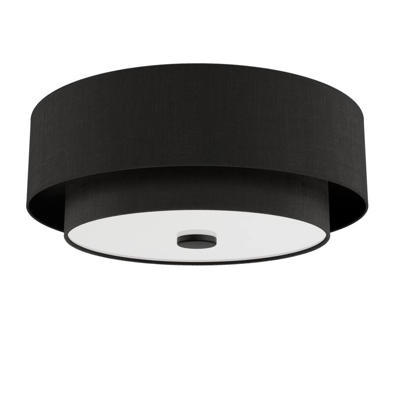 Hunter + Jasmine Roth Brookside 2-Light Flush Mount Ceiling Light - Hallway, Bathroom, Entry, Laundry - Transitional - Designer!