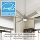 preview thumbnail 29 of 40, Hunter 60" Warrant Ceiling Fan with LED Light, Wall Control - Windmill - Farmhouse, Industrial, Contemporary - ENERGY STAR