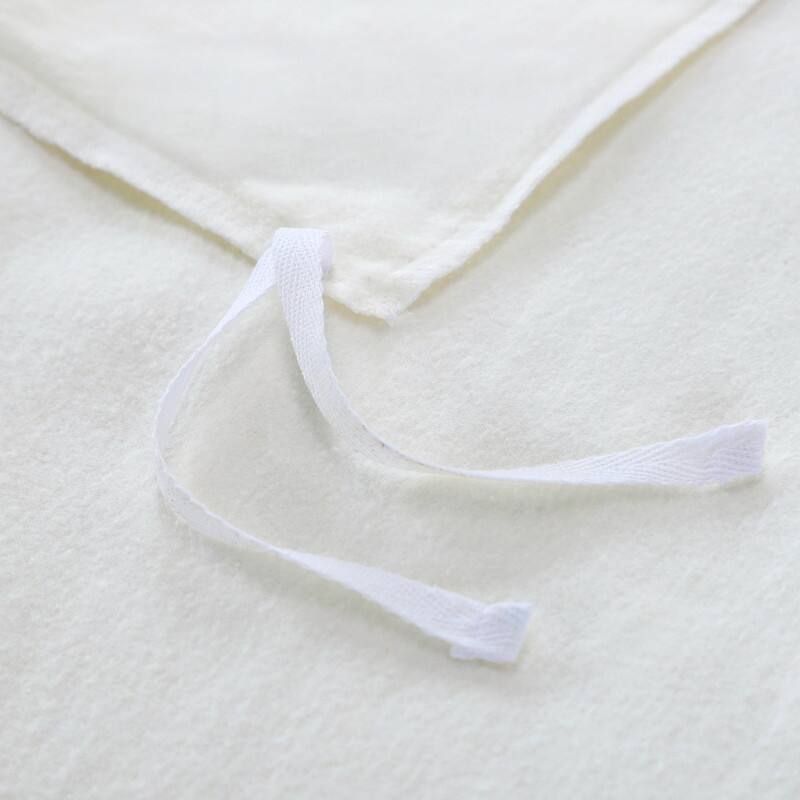 Superior Classic Solid Flannel Cotton Duvet Cover Set