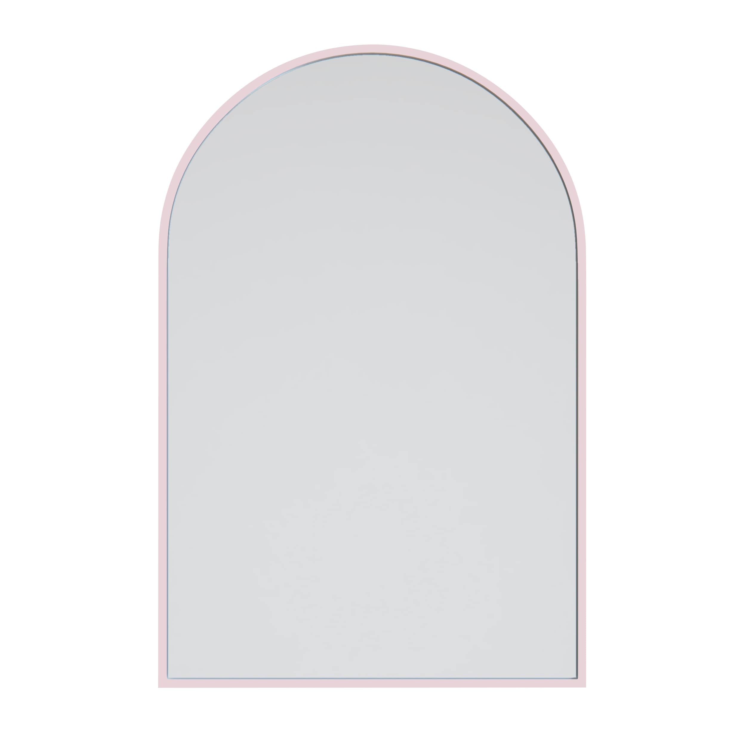 Glass Warehouse Arched Stainless Steel Wall Mirror - Overstock - 33171415