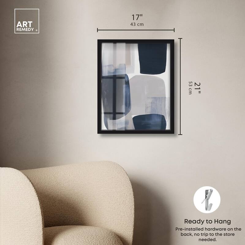 Oceanic Forms II Shadowbox by Art Remedy
