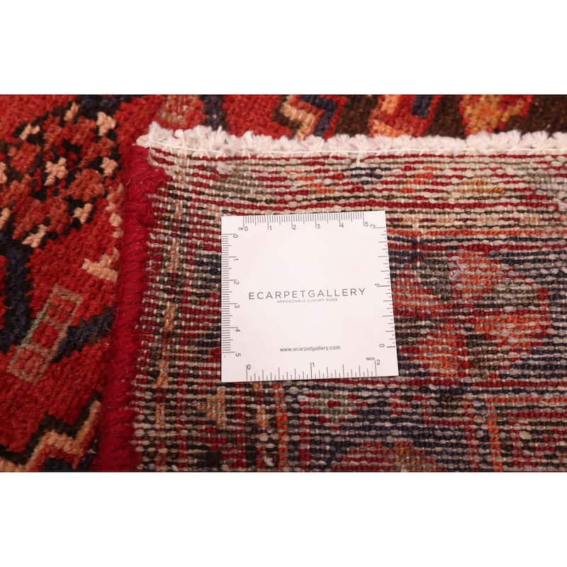 ECARPETGALLERY Hand-knotted Andelz Red Wool Rug - 3'5 x 6'9