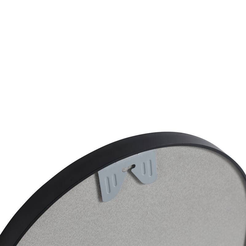 18 x 35 Inch Bathroom Mirror Black Aluminum Frame,Wall-Mounted Vanity Mirrors