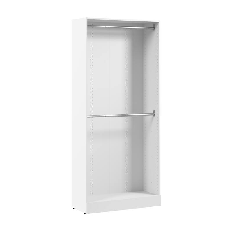 Bestar Florence 36W x 16D Modular Double Hanging Closet System