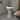 Indoor Outdoor Fiberstone Side Table and End Table Hourglass Weather Resistant Design Accent Table