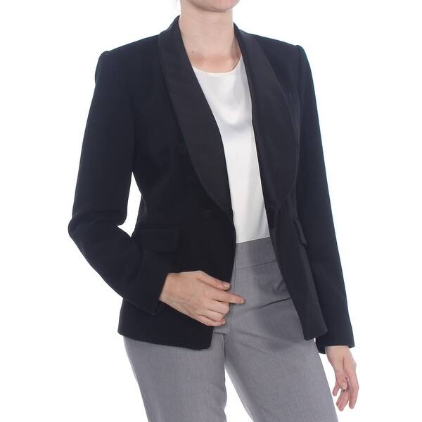 Shop Michael Kors Womens Black Wear To Work Jacket Size 8