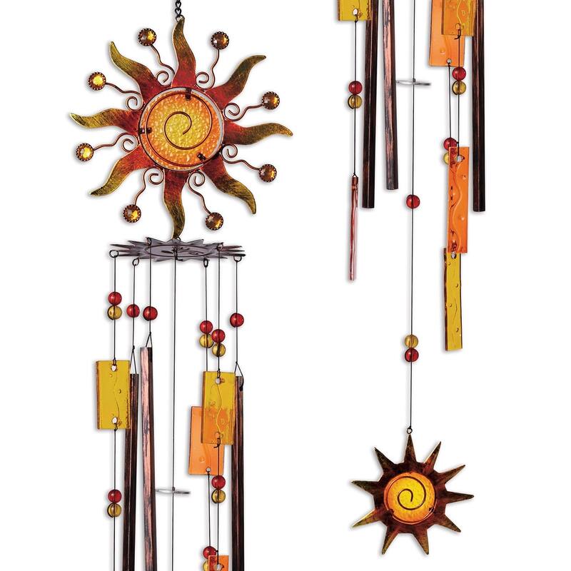 Celestial Spiral Sun Chime