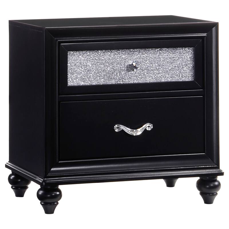 Barzini 4-piece Bedroom Set with Upholstered Headboard