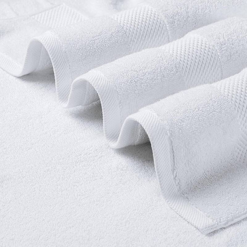 Delara Organic Cotton Feather Touch Quick Dry 650 GSM Bath Sheet, 36"X70"