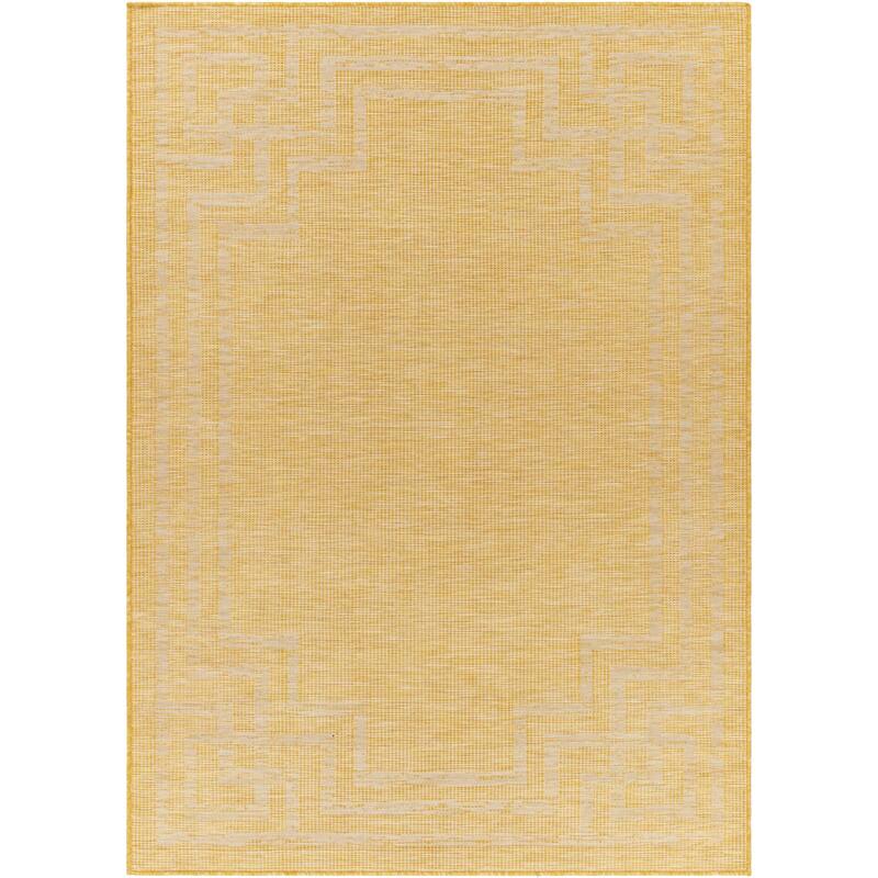 Brian Traditional Border Outdoor Area Rug