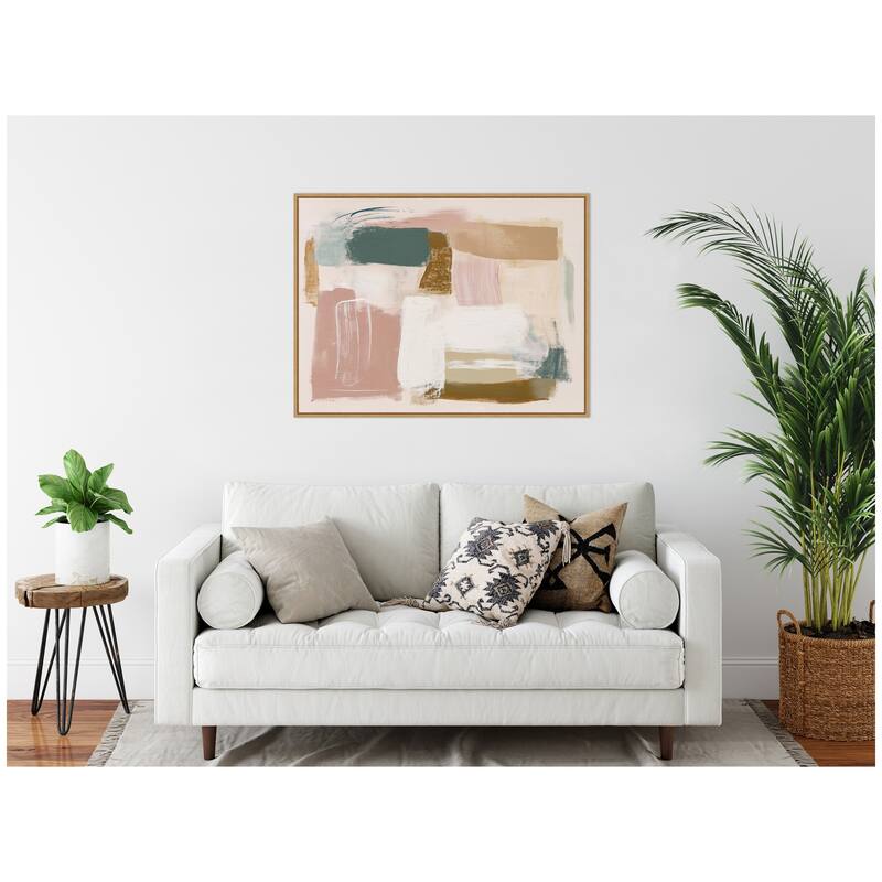Kate and Laurel Harmony II by Amy Lighthall Framed Canvas Wall Art Print