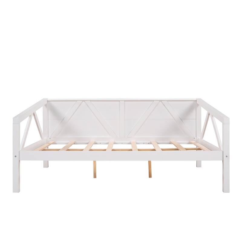 Full size Daybed, Wood Slat Support Bed Bath & Beyond 36833878