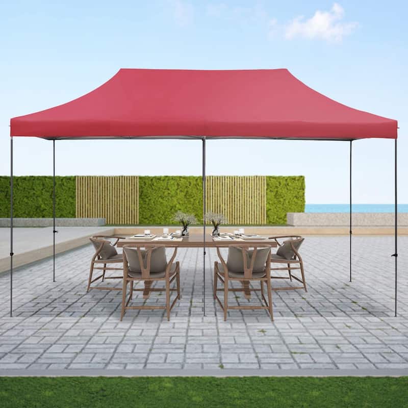 Ainfox 10x20 ft Pop up Canopy Tent Party Tent Heavy Duty Instant Shelters for Wedding Party