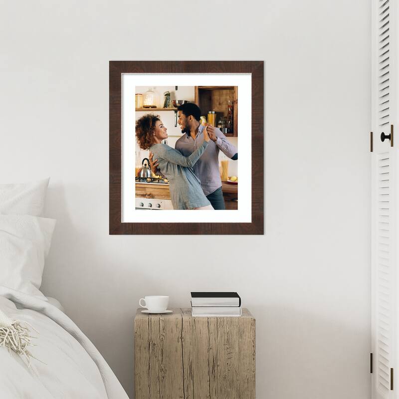 Wildwood Brown Narrow Framed Picture Frame, Photo Frame
