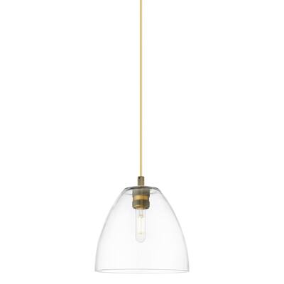 Innovations Lighting 434-1P-11-9 Crown Point Pendant Crown Point 9"