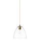 Option Brushed Brass / Clear