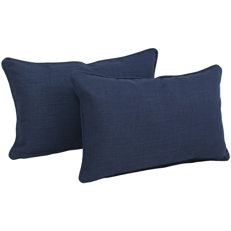 Blazing Needles Delaney Indoor/Outdoor Throw Pillow Set (Set of 4)