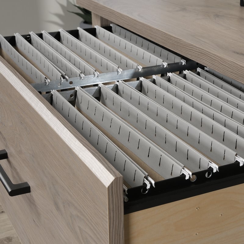 Lateral File, File Cabinet , Office Storage Cabinet Brown finish